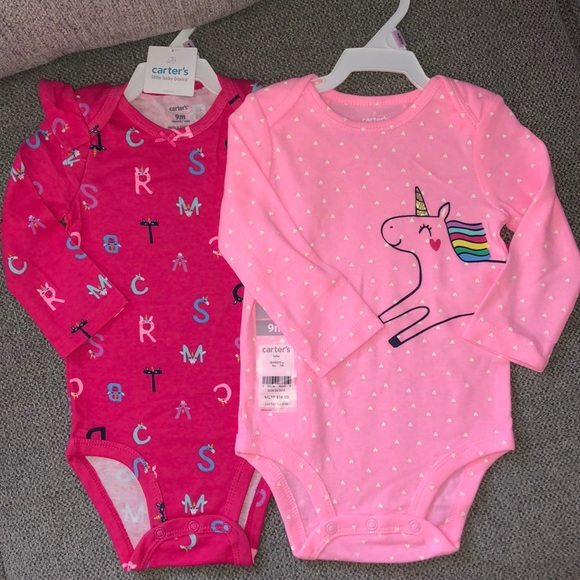 9 month long sleeve onesies